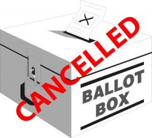 Trustee Election Canceled