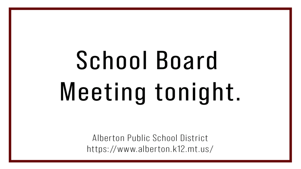school board meeting tonight