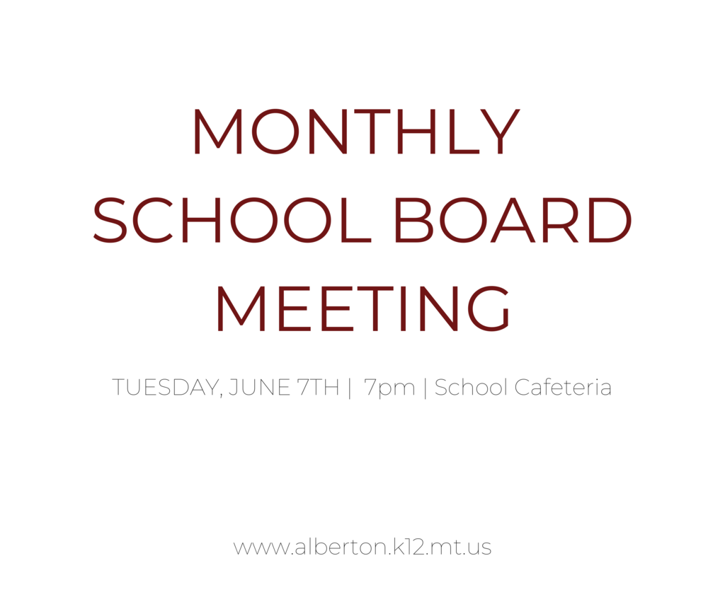 monthly school board meeting